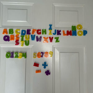 Magnet  numbers and letters